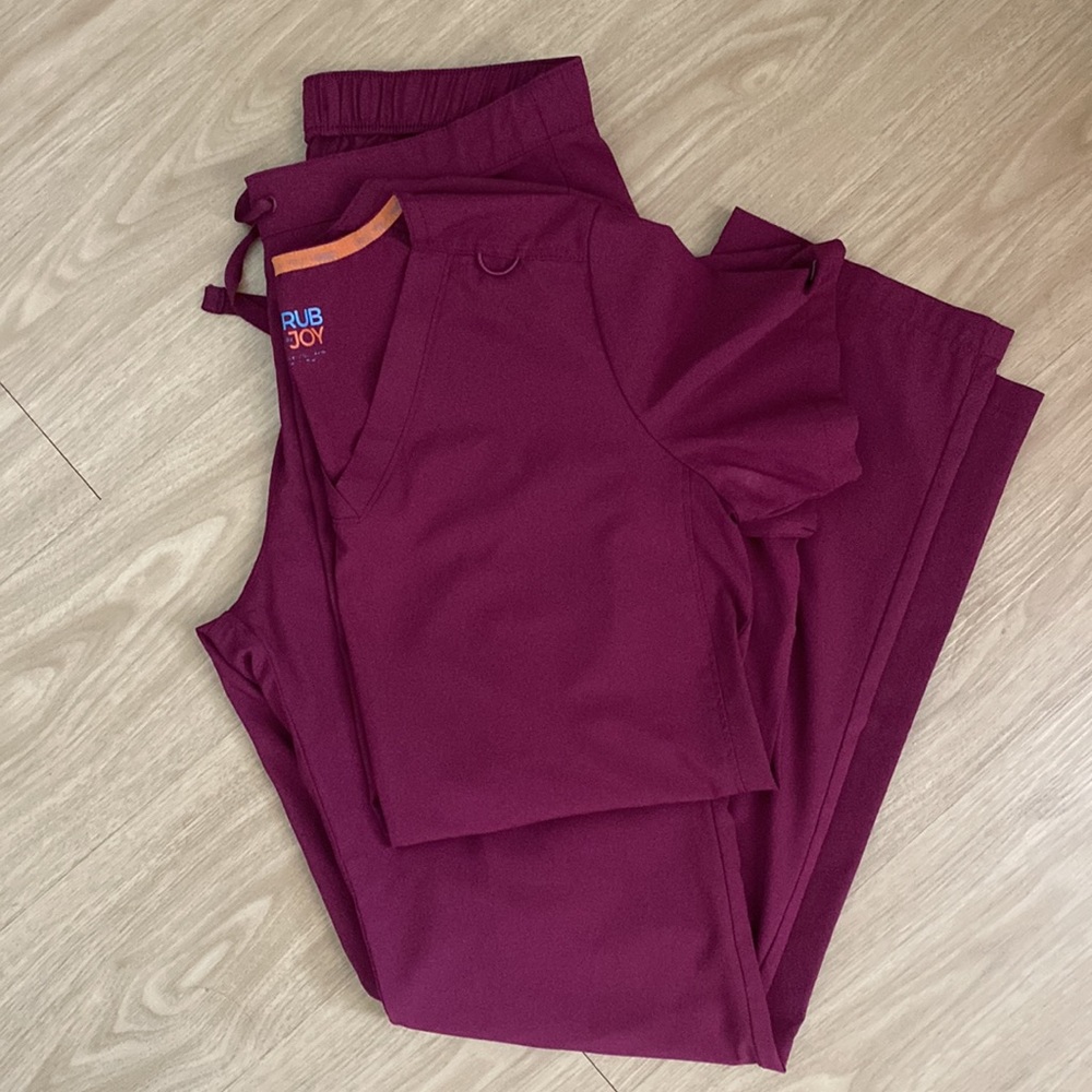 Maroon/Wine Scrubs